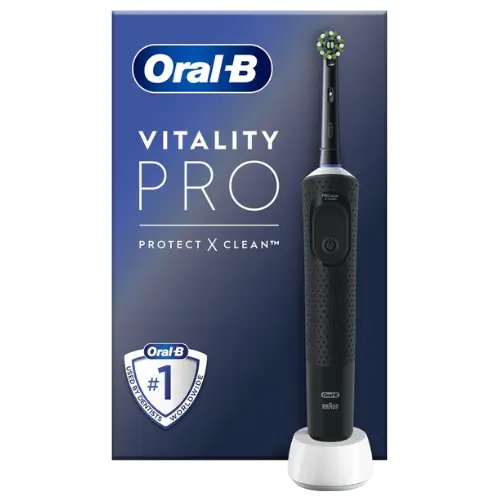 Oral-B Vitality Pro - Zwart - Elektrische Tandenborstel - Ontworpen Door Braun