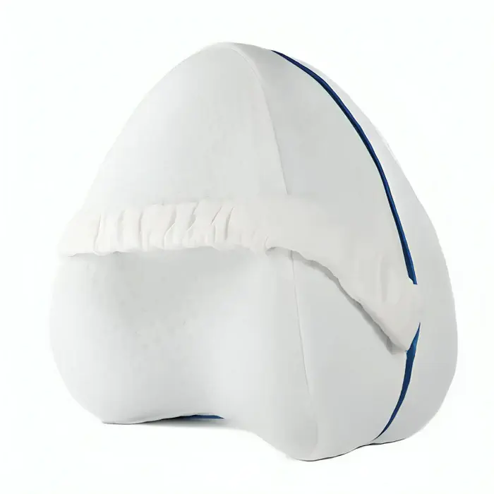 Orthopädisches Beinkissen | Ergonomisches Seitenschläferkissen | Memory Foam | Druckentlastend & Waschbarer Bezug