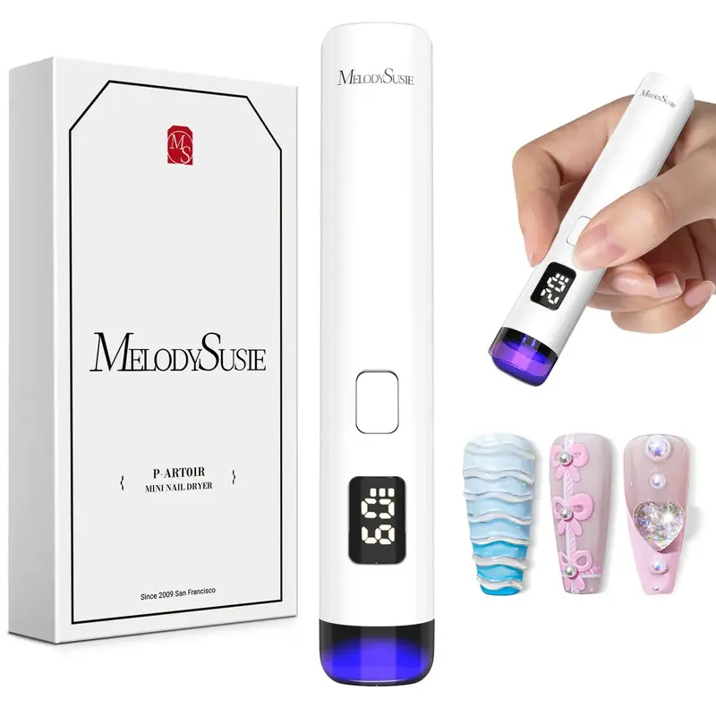 P-Art01R Rechargeable Mini LED/UV Nail Art Lamp White