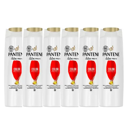Pantene Shampoo Color Protect Volume - Voordeelverpakking 6 x400ml