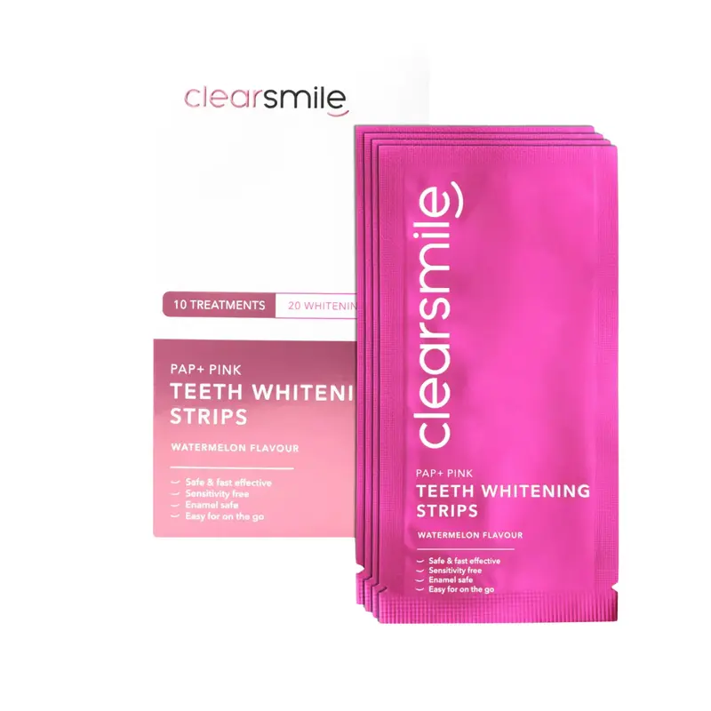PAP+ Pink Whitening Strips
