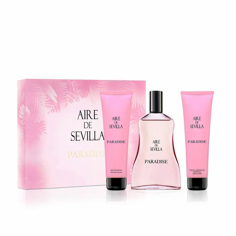 Parfumset voor Dames Aire de Sevilla PARADISE 3 Onderdelen