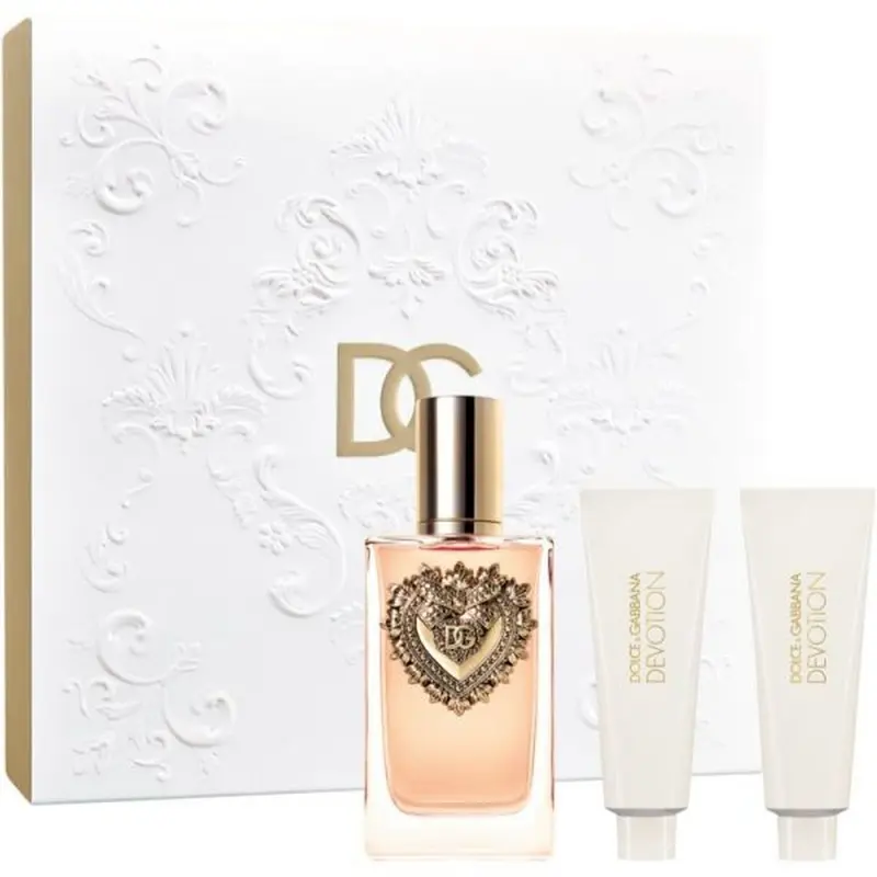 Parfumset voor Dames Dolce & Gabbana DEVOTION 3 Onderdelen