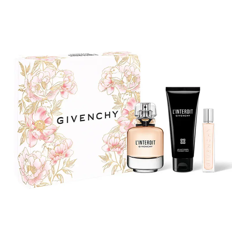 Parfumset voor Dames Givenchy L'INTERDIT 3 Onderdelen
