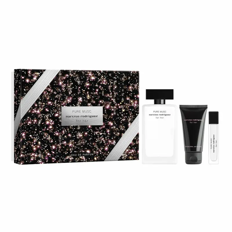 Parfumset voor Dames Narciso Rodriguez FOR HER EDP 3 Onderdelen