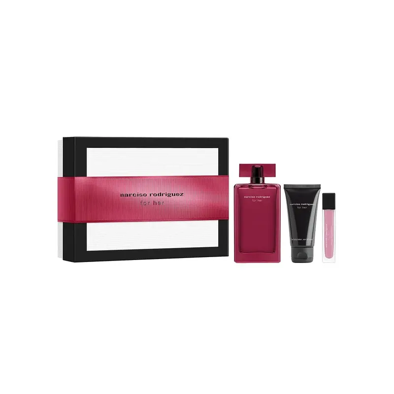 Parfumset voor Dames Narciso Rodriguez FOR HER INTENSE 3 Onderdelen