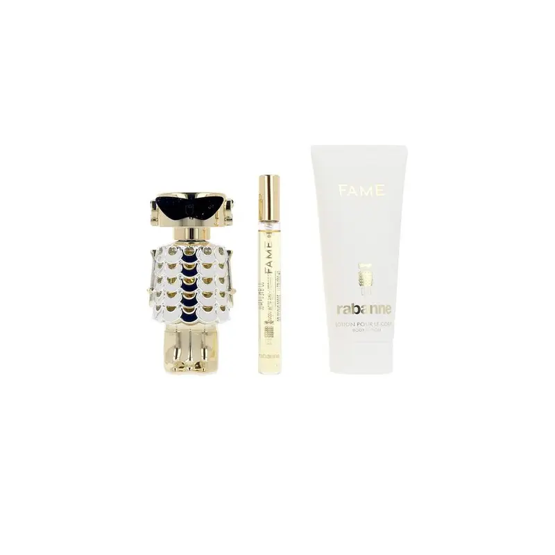 Parfumset voor Dames Paco Rabanne FAME 3 Onderdelen