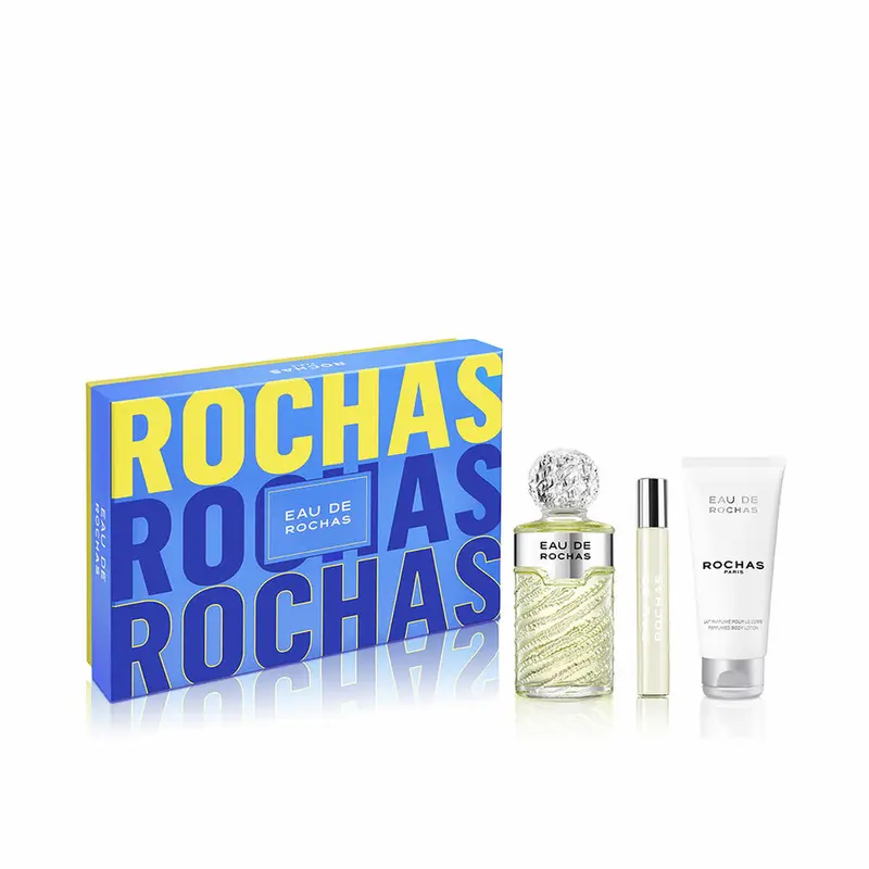 Parfumset voor Dames Rochas EAU DE ROCHAS 3 Onderdelen