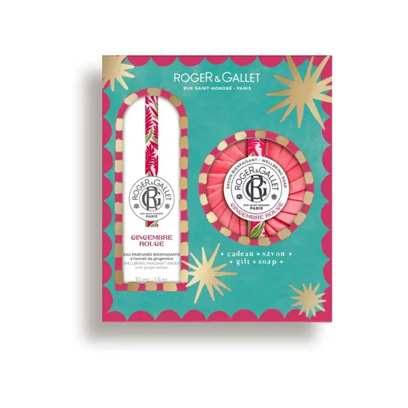 Parfumset voor Dames Roger & Gallet GINGEMBRE ROUGE 2 Onderdelen