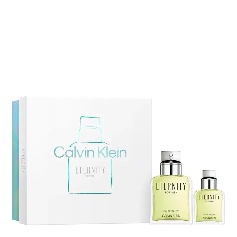 Parfumset voor Heren Calvin Klein ETERNITY FOR MEN 2 Onderdelen