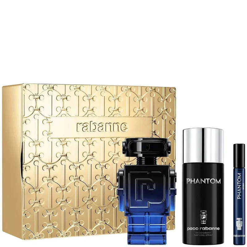 Parfumset voor Heren Paco Rabanne PHANTOM 3 Onderdelen