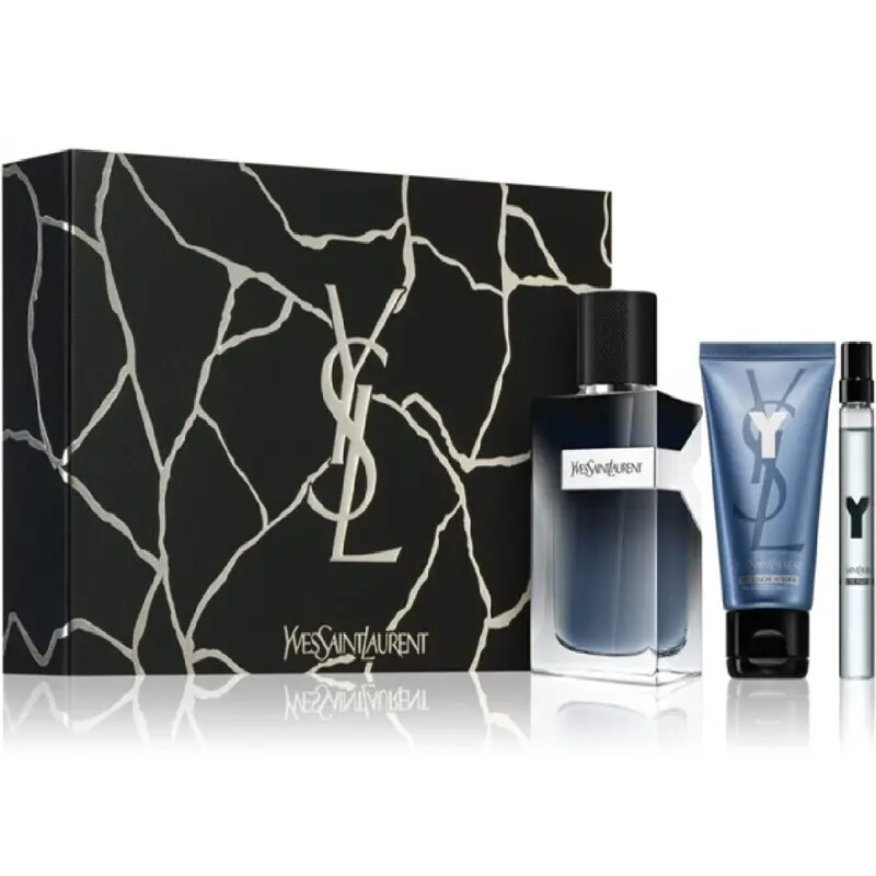 Parfumset voor Heren YSL Y EDP 3 Onderdelen