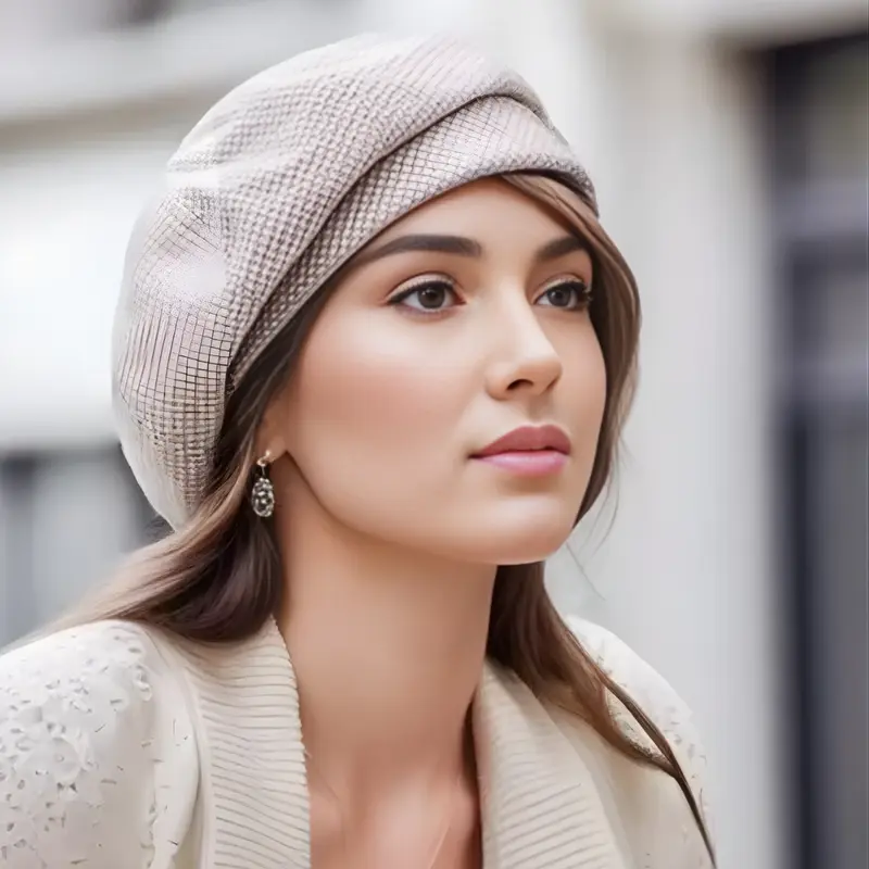 ParisChicCap™ | Elegante Damen Cap | Verstellbare Passform | Baumwoll-Mix | Zeitlos & Vielseitig