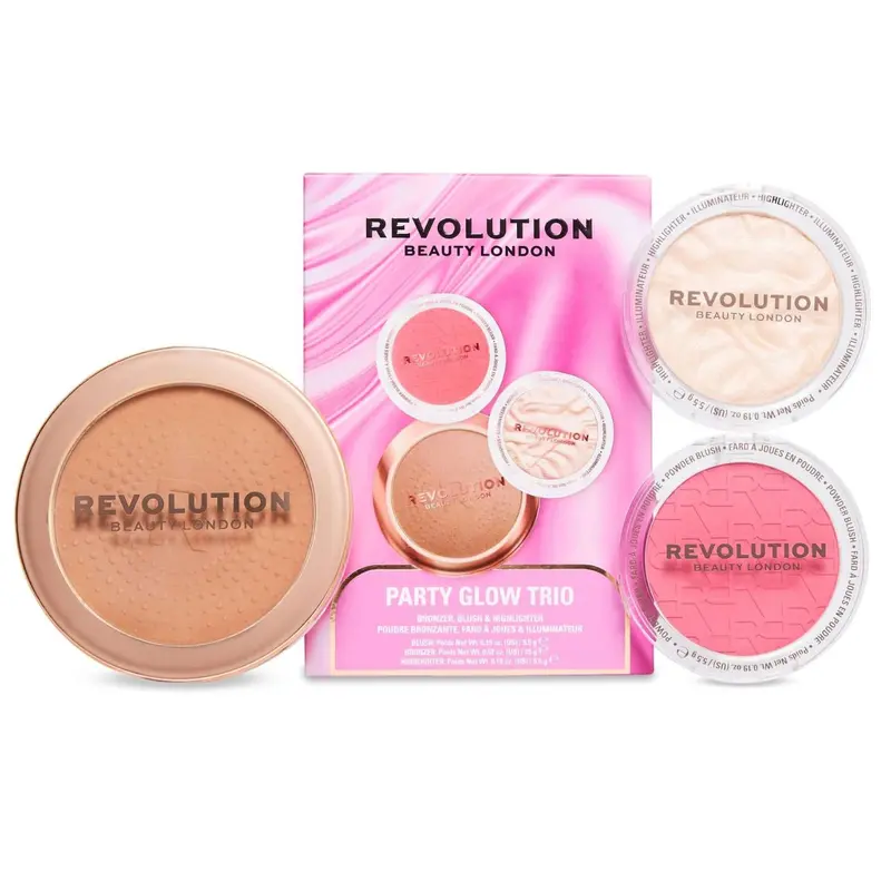 Party Glow Face Powder Trio