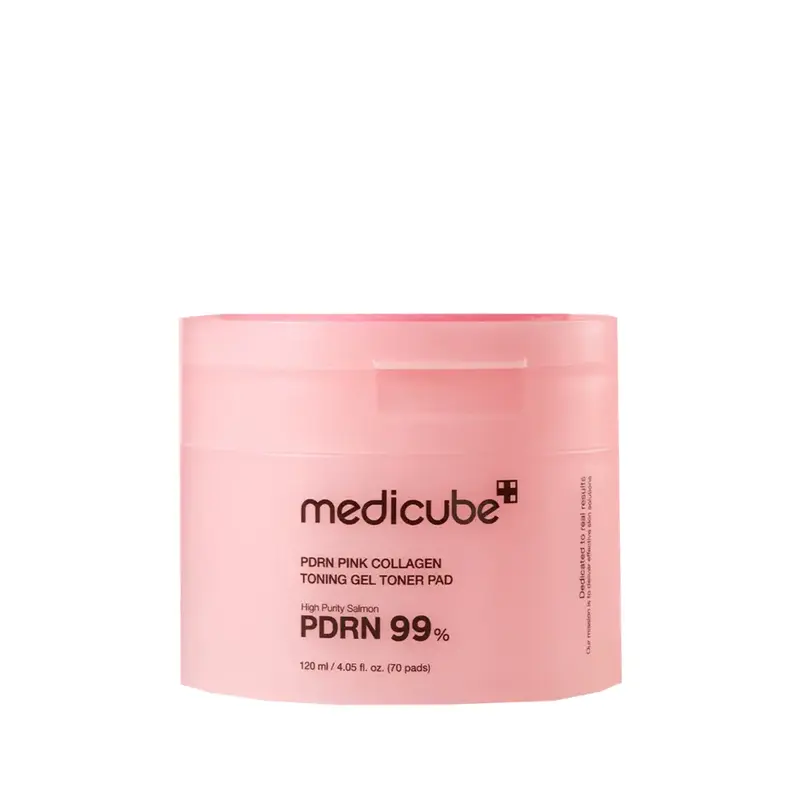 PDRN Pink Collagen Toning Gel Toner Pad