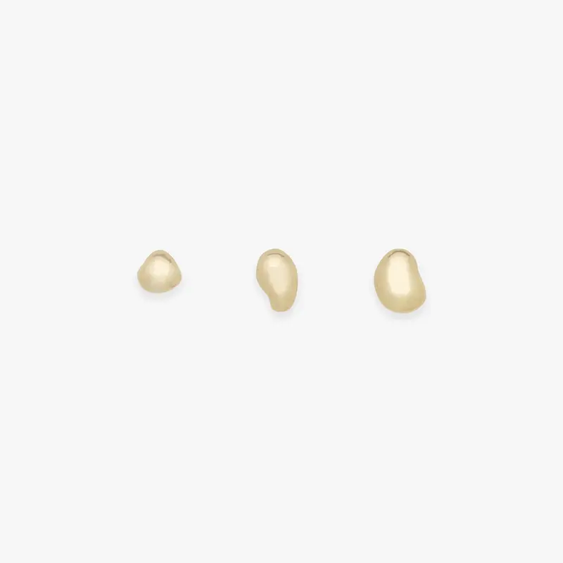 Pebble Organic Stud Earrings
