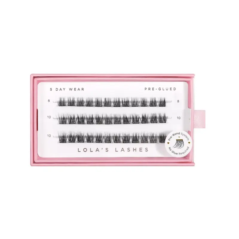Pre-glued Lashes Soft Wisp Petite Pack (8-10mm)