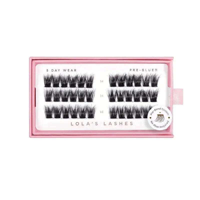 Pre-glued Lashes Wispy Volume 14mm