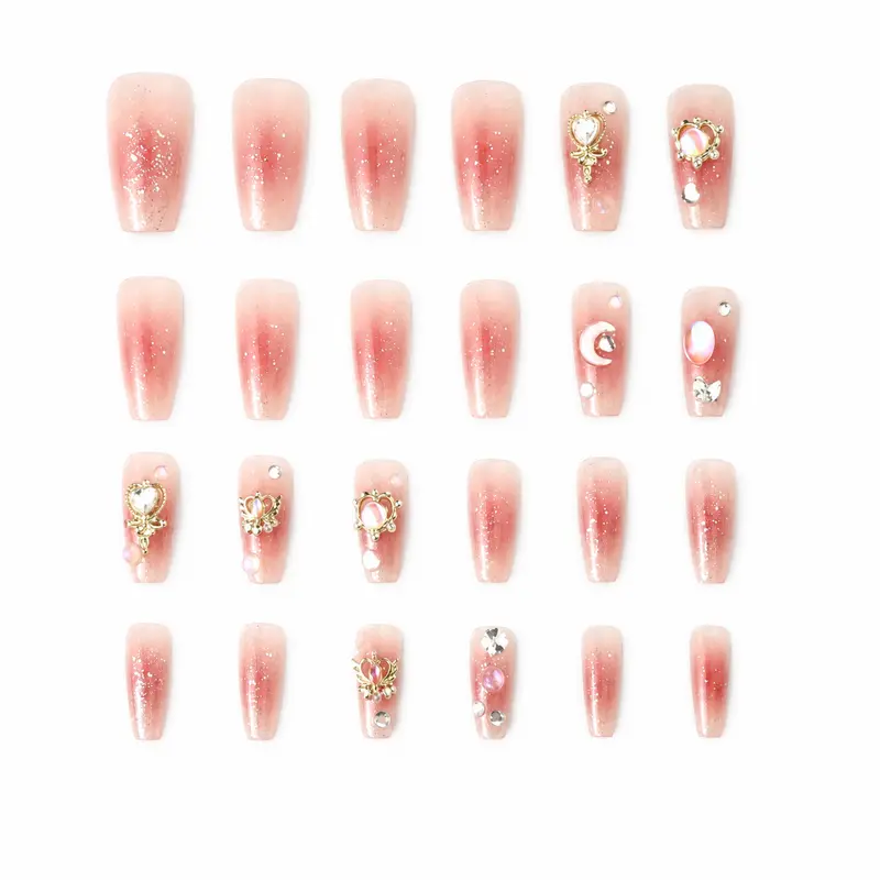 Press-On Nails Celestial Moon