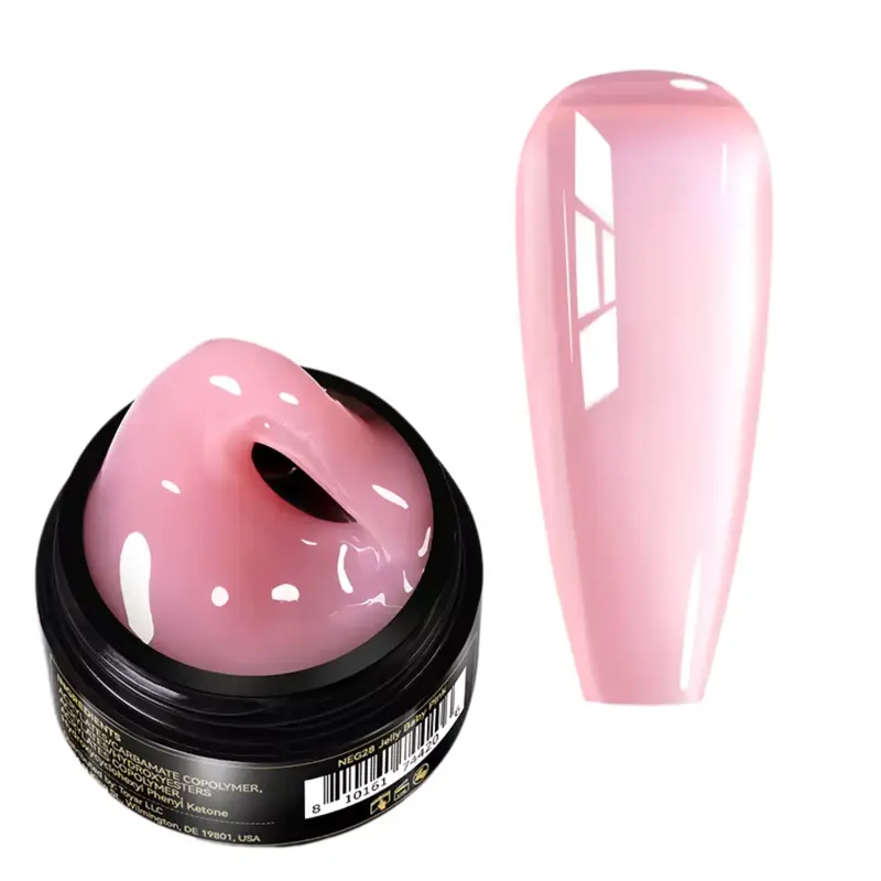 Pure Color & Glitter Non Stick Hand Extension Gel NEG28