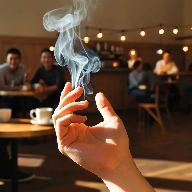 Rauchkarten Zaubertrick Set 10 Stück | Smoke Gimmick für Magie, Fotos & Videos | Kompakte Effektkarten für Close-Up-Magie