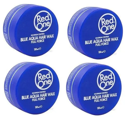 Red One wax Blue Aqua- 4 x 150 ml
