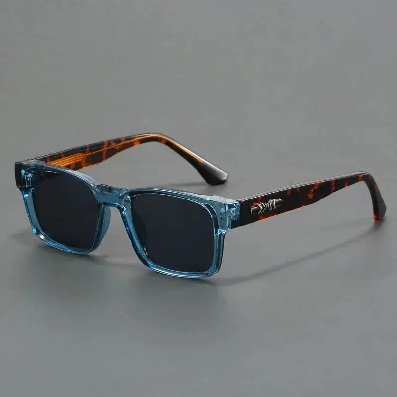 Retro Sonnenbrille mit eckigem Rahmen | UV-Schutz für Alltag & Urlaub | Leicht, bequem & unisex | Zeitloser Vintage-Look