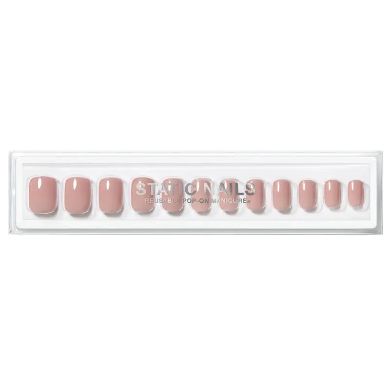 Reusable Pop-On Manicure Peony Square