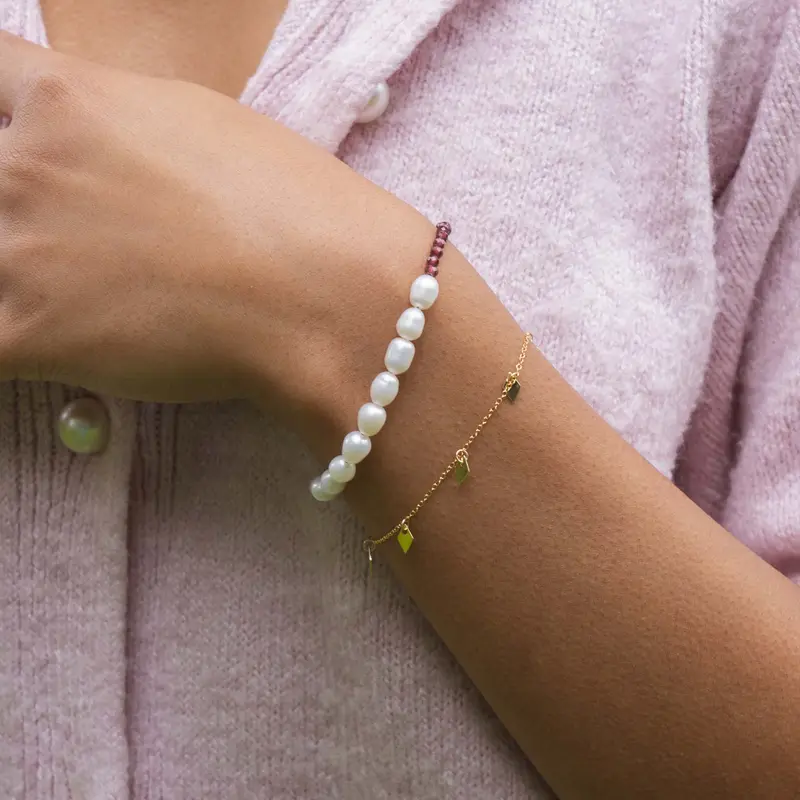 Rêve Bracelet Medium Pearls