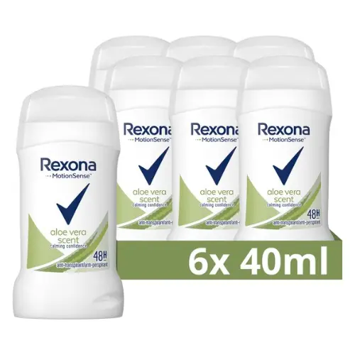 Rexona Women Anti-transpirant Stick - Calming Confidence - met MotionSense Technologie - 6 x 40 ml