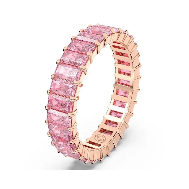 Ring Dames Swarovski 5647589 Roze rosegoud 15