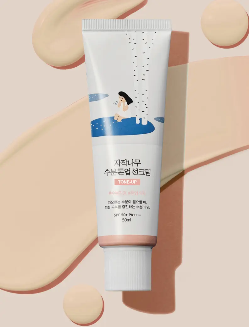 Round Lab Birch Moisture tone-up Sun Cream 50ml