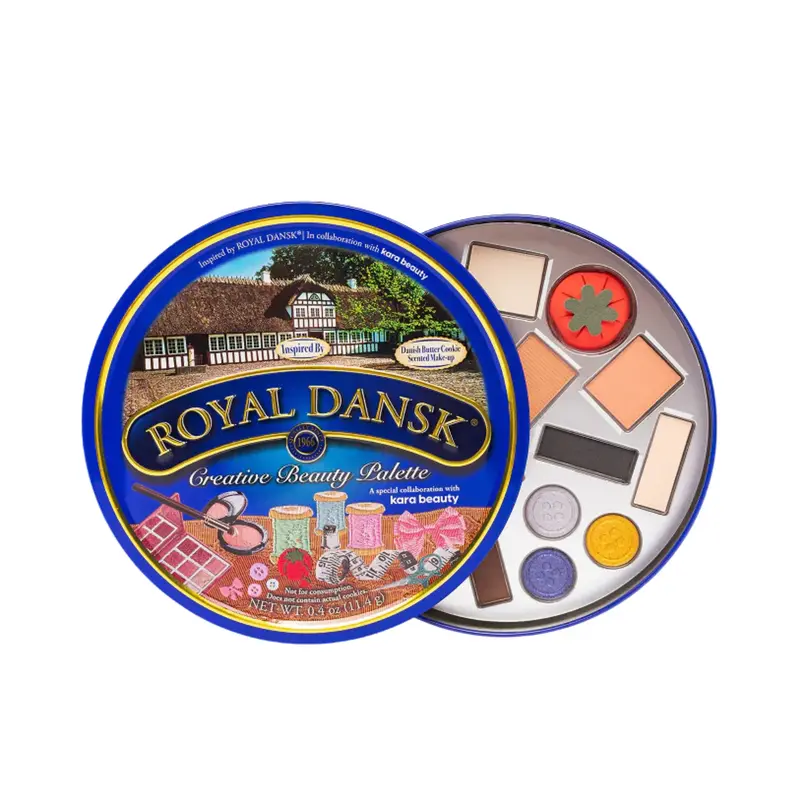 Royal Dansk® Cookie Tin Creative Beauty Palette
