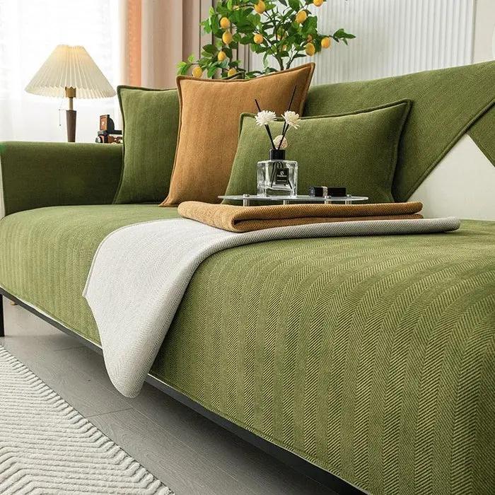 Rutschfester Fleece-Komfortbezug 120 × 150 cm | Warm, weich & hautfreundlich | Für Sofa, Auto & Büro, maschinenwaschbar