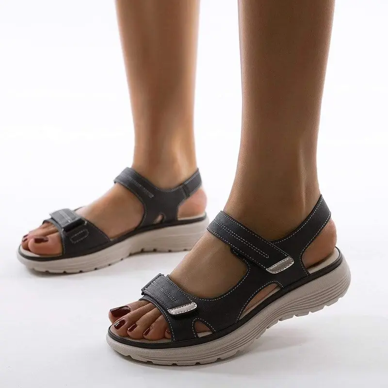 Sandalen Mit Offener Spitze Für Damen | Leicht