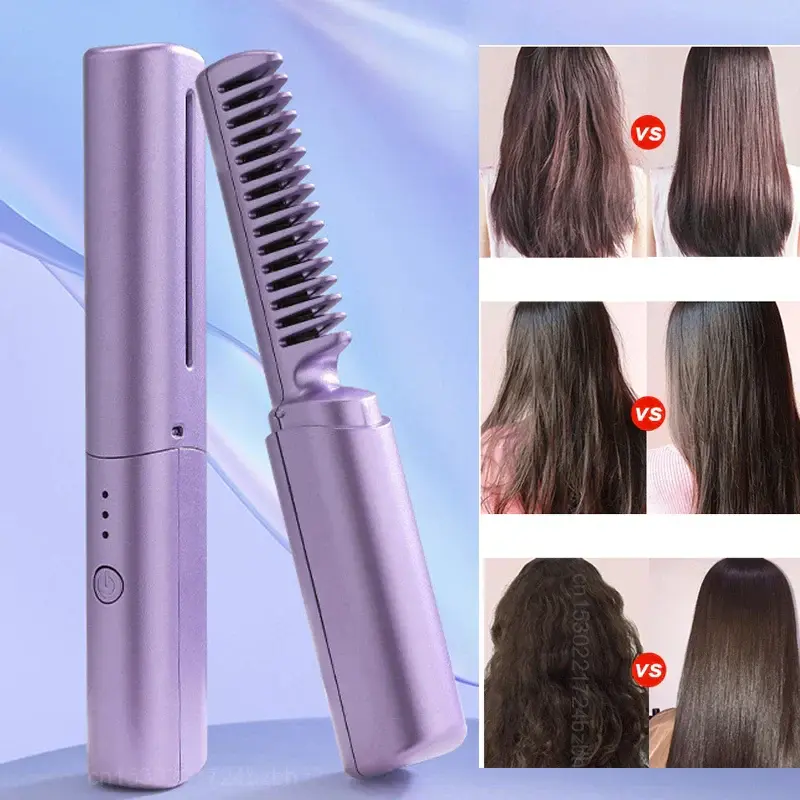 SanftesGleiten™ Schnurloses Haarglätteisen