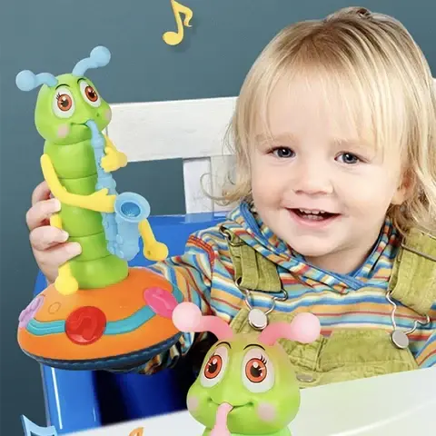 SaxoBug – Musikalische Raupe-Spaßspielzeug