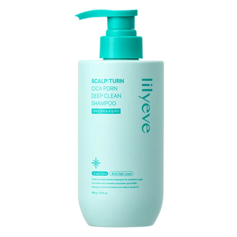 Scalp Turn Cica PDRN Deep Clean Shampoo