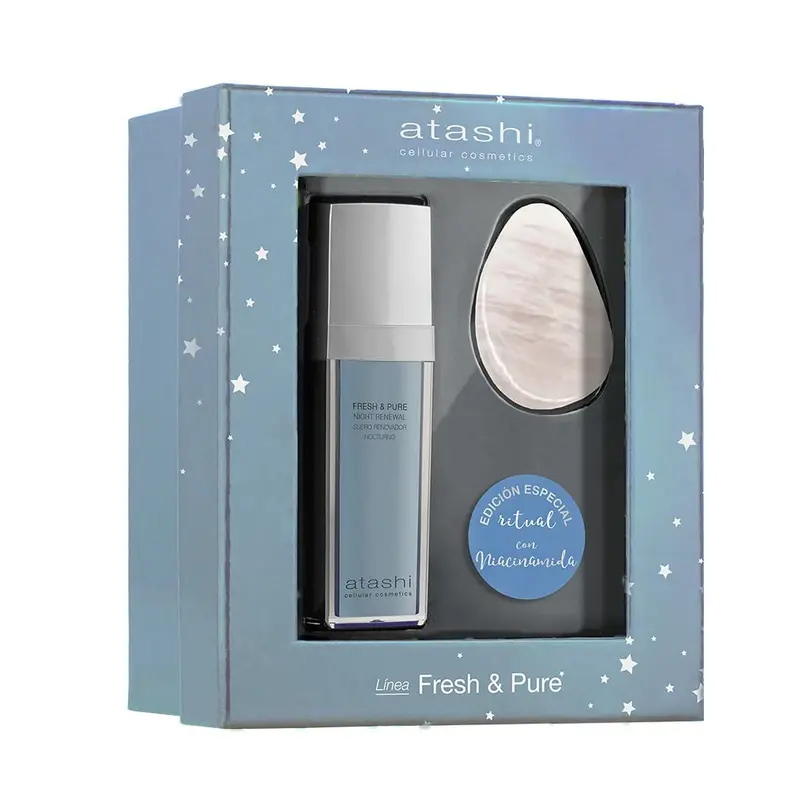 Schoonheidsset Atashi Fresh Pure 2 Onderdelen