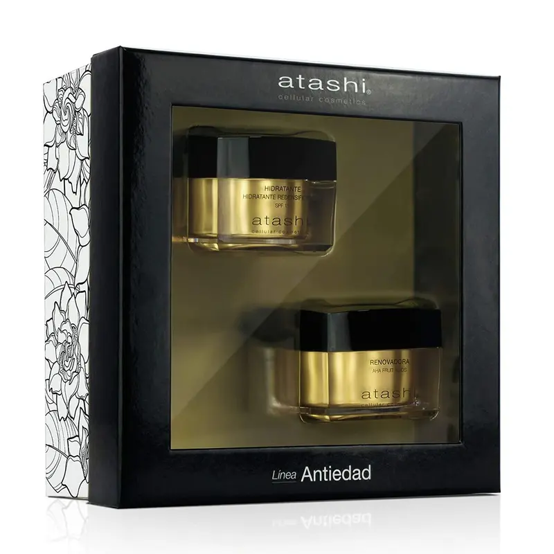Schoonheidsset Dames / Unisex Atashi Antiedad 2x50ml