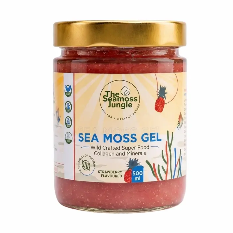 Sea Moss Gel Strawberry 500 ml.