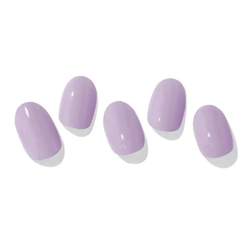 Semi Cured Gel Nail Strips N Blueberry Jam
