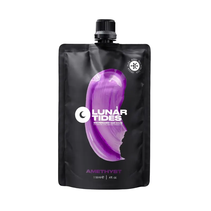 Semi Permanent Hair Color Amethyst Purple 118 ml.