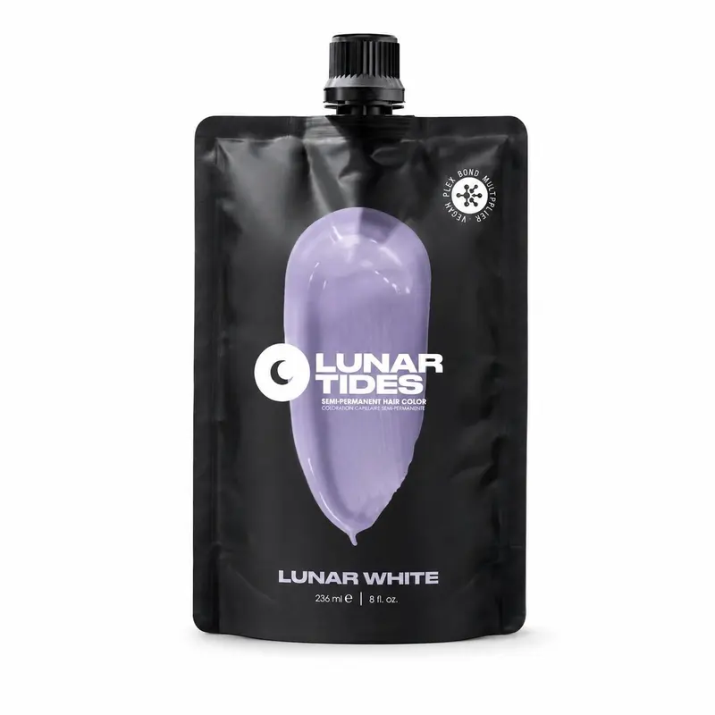 Semi Permanent Hair Color Lunar White Toner 236 ml.