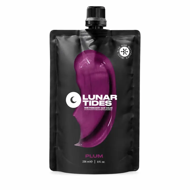 Semi Permanent Hair Color Plum Purple 236 ml.