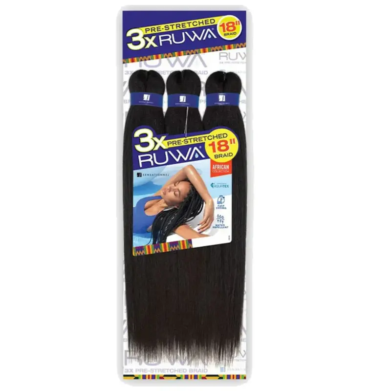Sensationnel Pre-Stretched 18" Braiding Hair