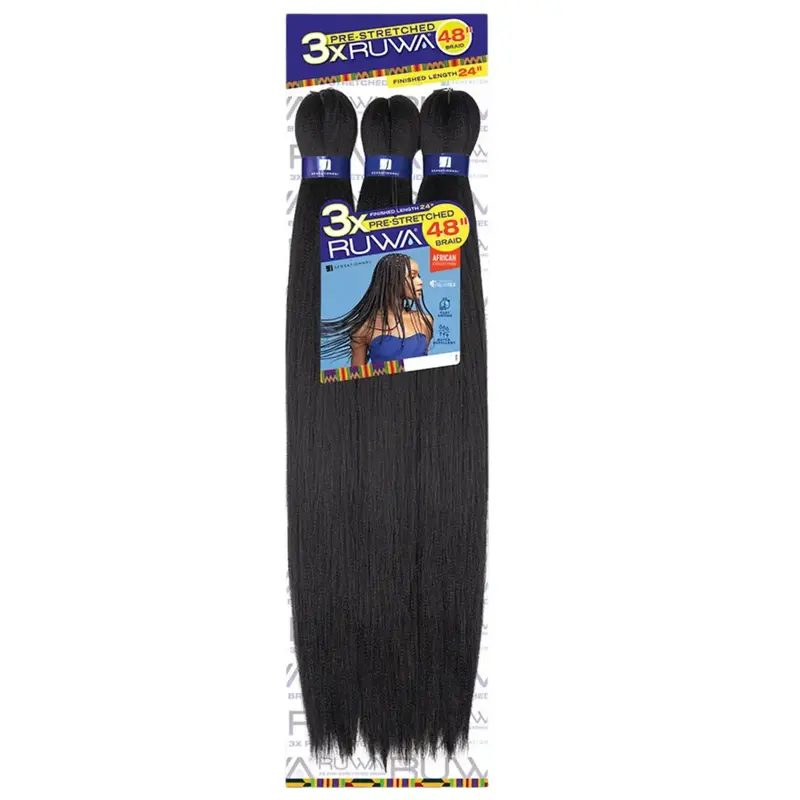 Sensationnel Pre-Stretched 24" Braiding Hair