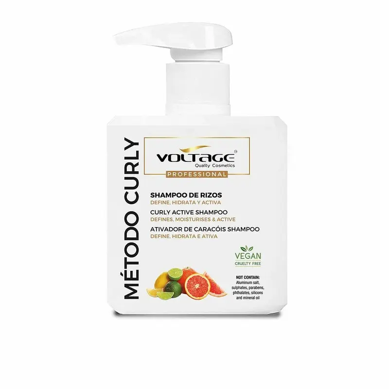 Shampoo voor Gedefinieerde Krullen Voltage Rizos Metodo Curly 500 ml