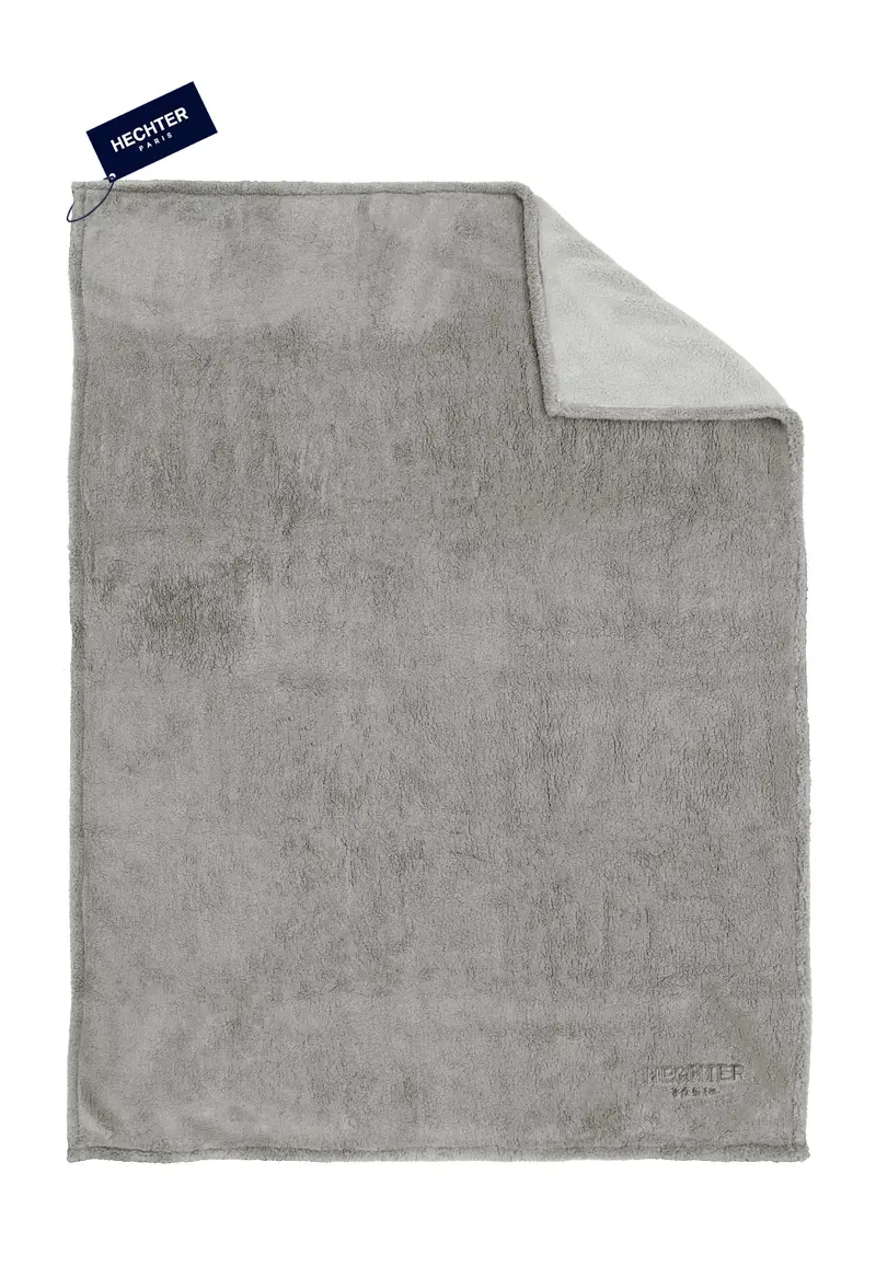 Sherpa Wohndecke aus weichem Fleece | Wendedecke mit glatter Rückseite, breitem Saum und waschbar bis 60 °C für Sofa und Bett