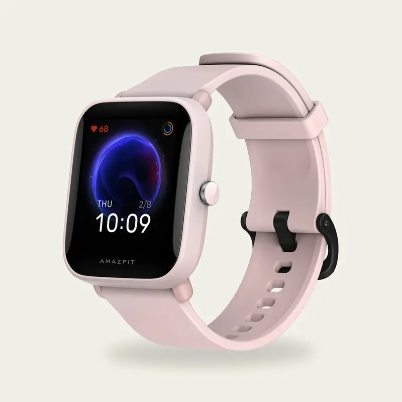 Smartwatch Amazfit Bip U Pro 1,43" GPS Bluetooth Zwart Roze 1,43"